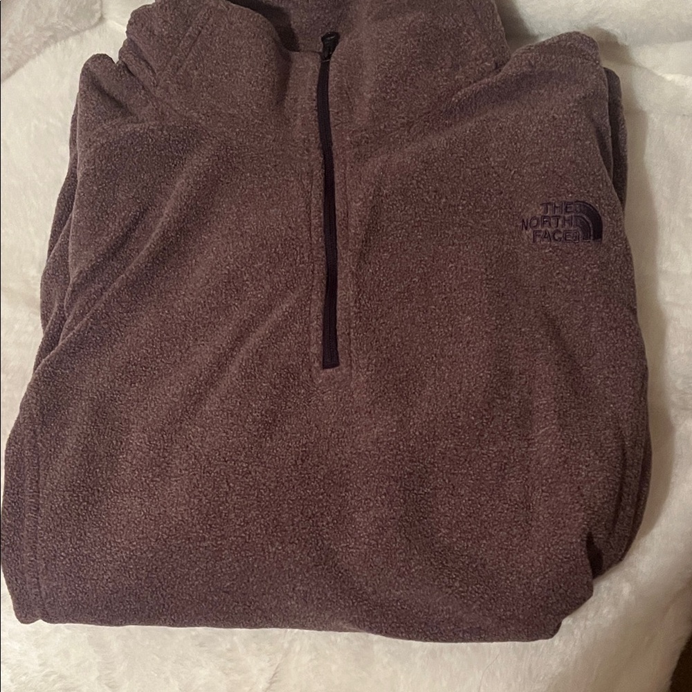 The North Face Women’s Zip-Up Fleece. Size L